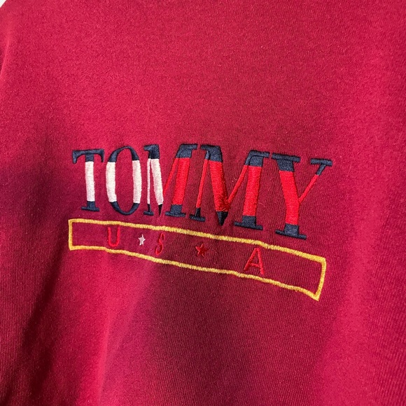 Vintage 90s Tommy Hilfiger Sweatshirt - Picture 2 of 4